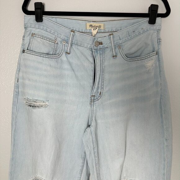 Madewell The Slouchy Boyjean Women's Wrightlane Light‎ Wash Size 28 - Picture 9 of 16